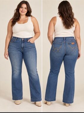 Wrangler Retro Jeans 35x32 Medium Wash